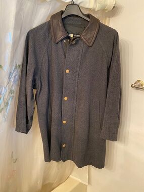 Men’s 100% Wool Overcoat